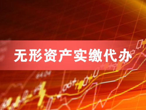 资兴无形资产实缴资本代办